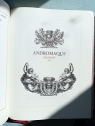 Andromaque (page de titre)